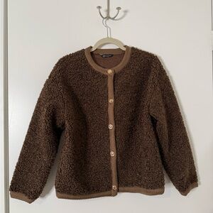 Cozy Brown Teddy Jacket